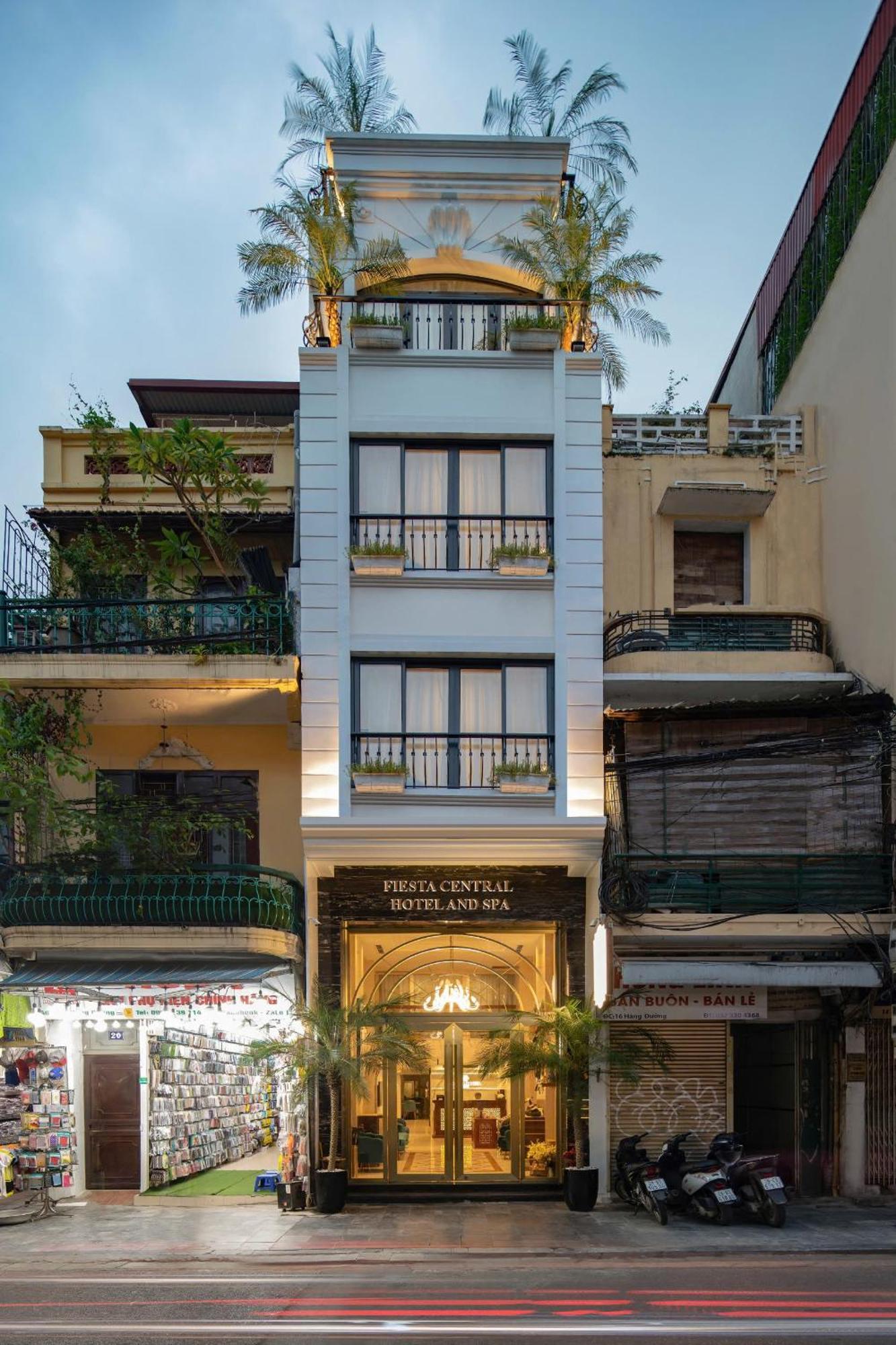 Hanoi Fiesta Central Hotel And Spa מראה חיצוני תמונה